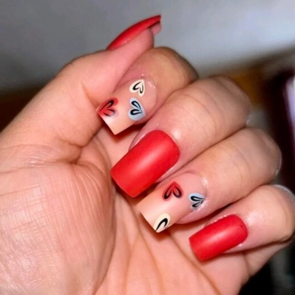 2/$16 Hearts Press On Nails - Picture 9 of 16